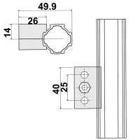 Aluminum Pipe Joint SK-L2