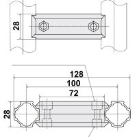 Aluminum Pipe Joint SK-L8